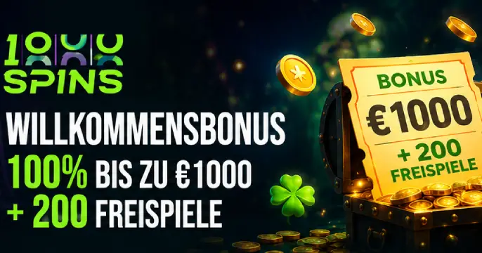1000Spins Casino Bonus banner